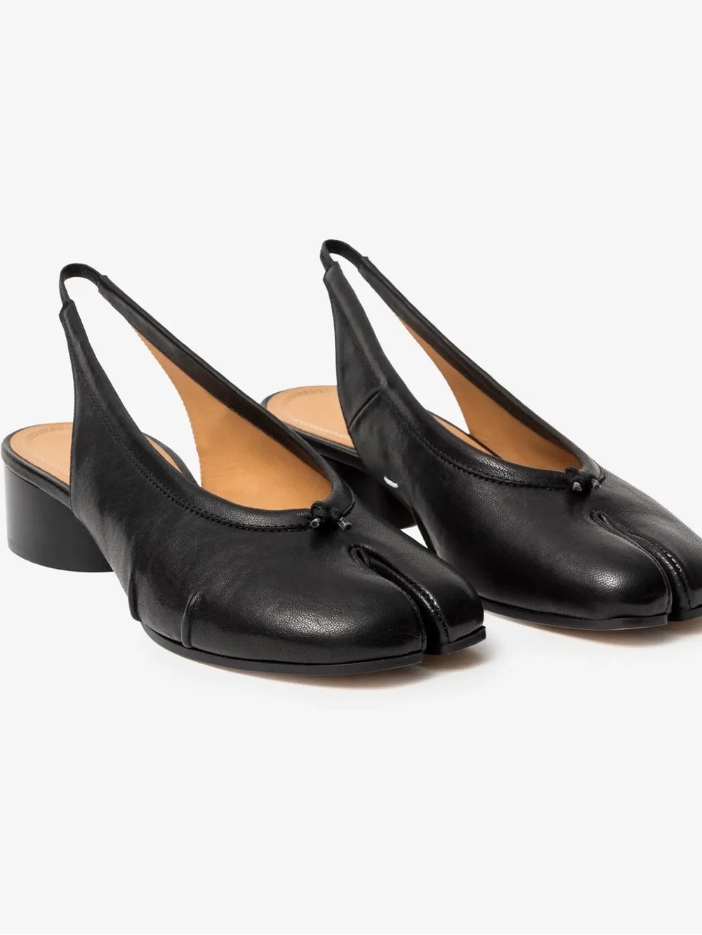 BRAND NEW – Maison Margiela Tabi Ballerina Slingbacks – Black – EU 36 / US 6